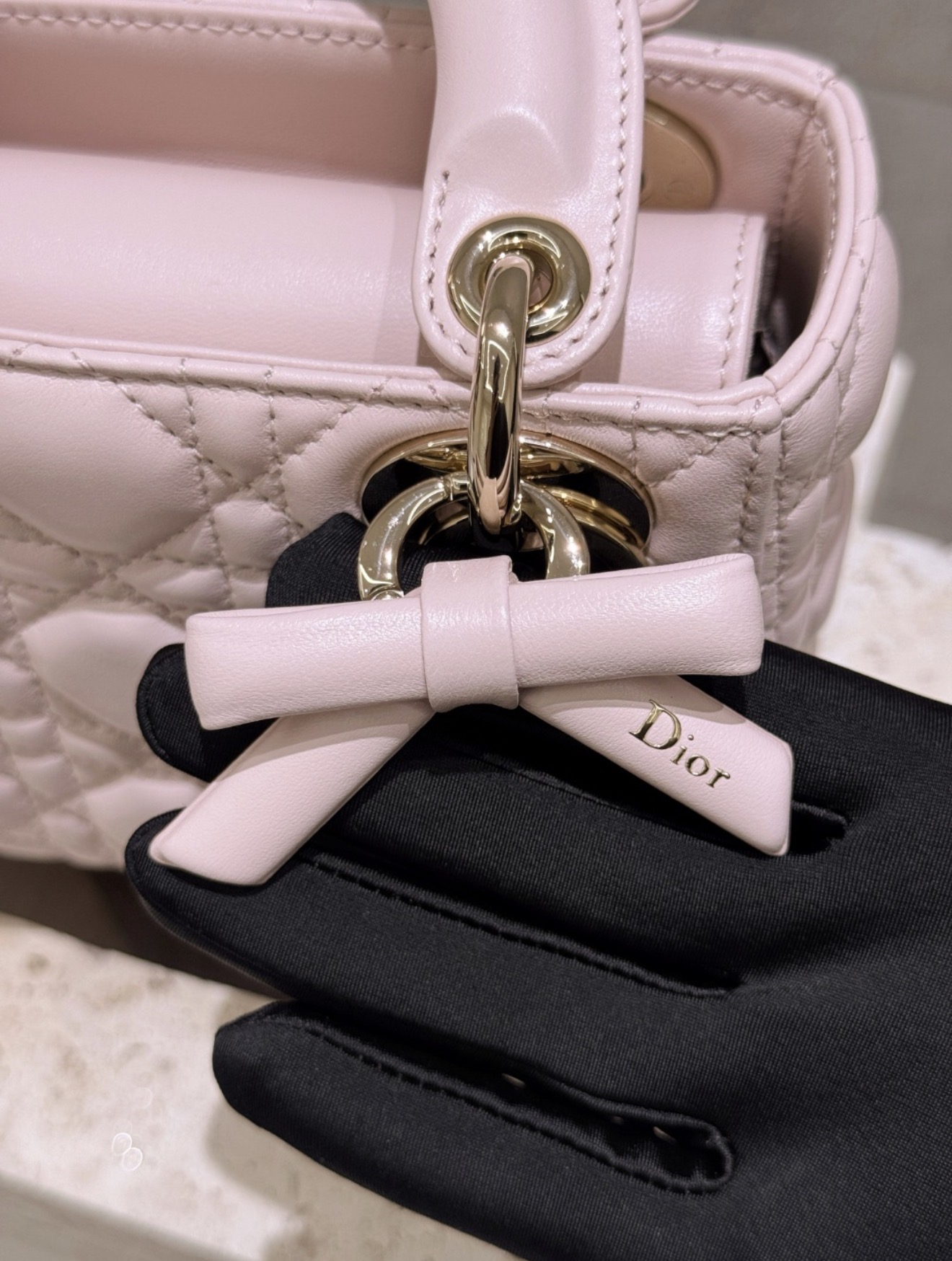 Lady Dior - Mini pink — صورة 3 من 9