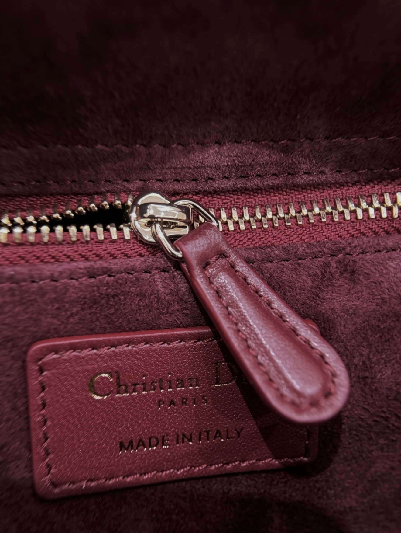 Lady Dior - Mini Burgundy — صورة 9 من 9