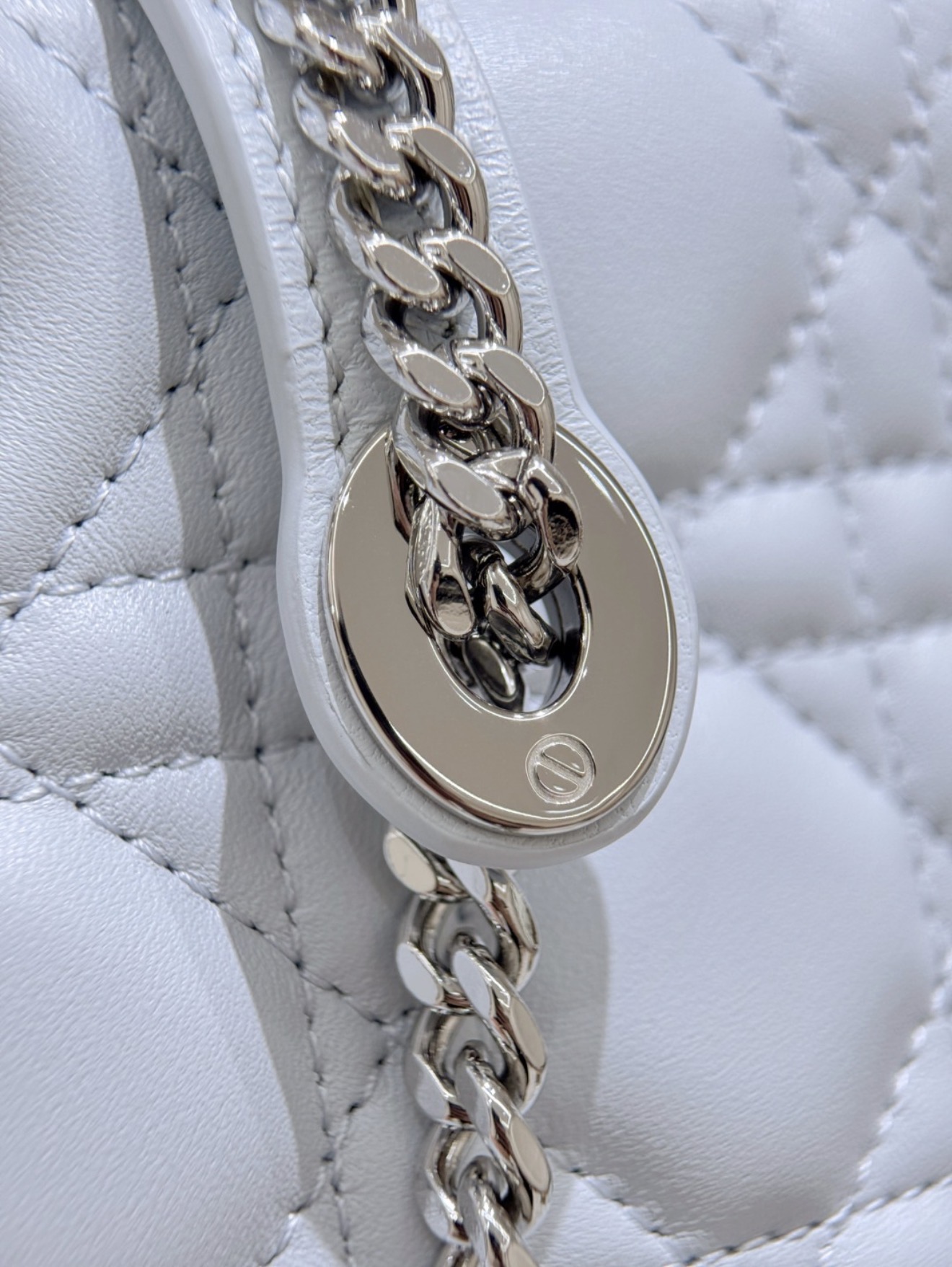 Lady Dior - Mini Blue silver — صورة 8 من 9