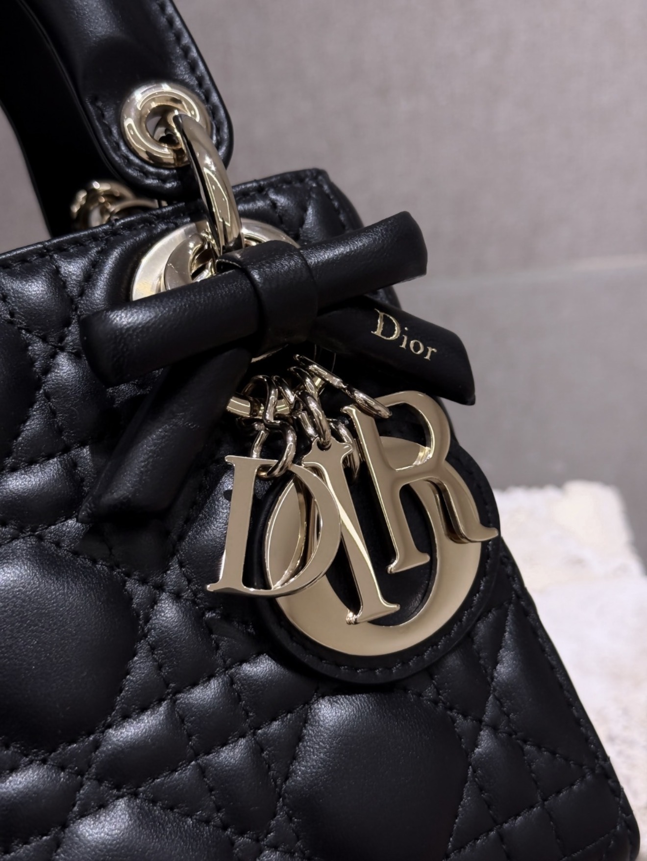 Lady Dior - Mini Black — صورة 5 من 9