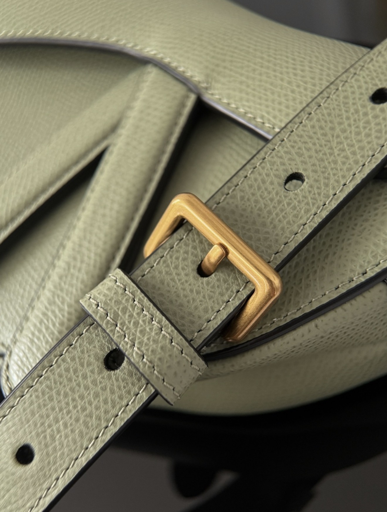 Saddle - Small Cream Green — صورة 6 من 9
