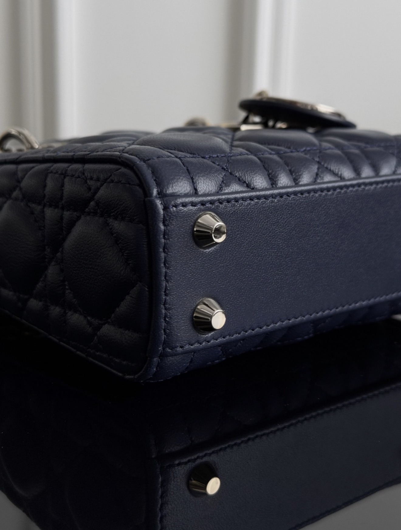Lady Dior - Micro Dark Blue — صورة 8 من 9