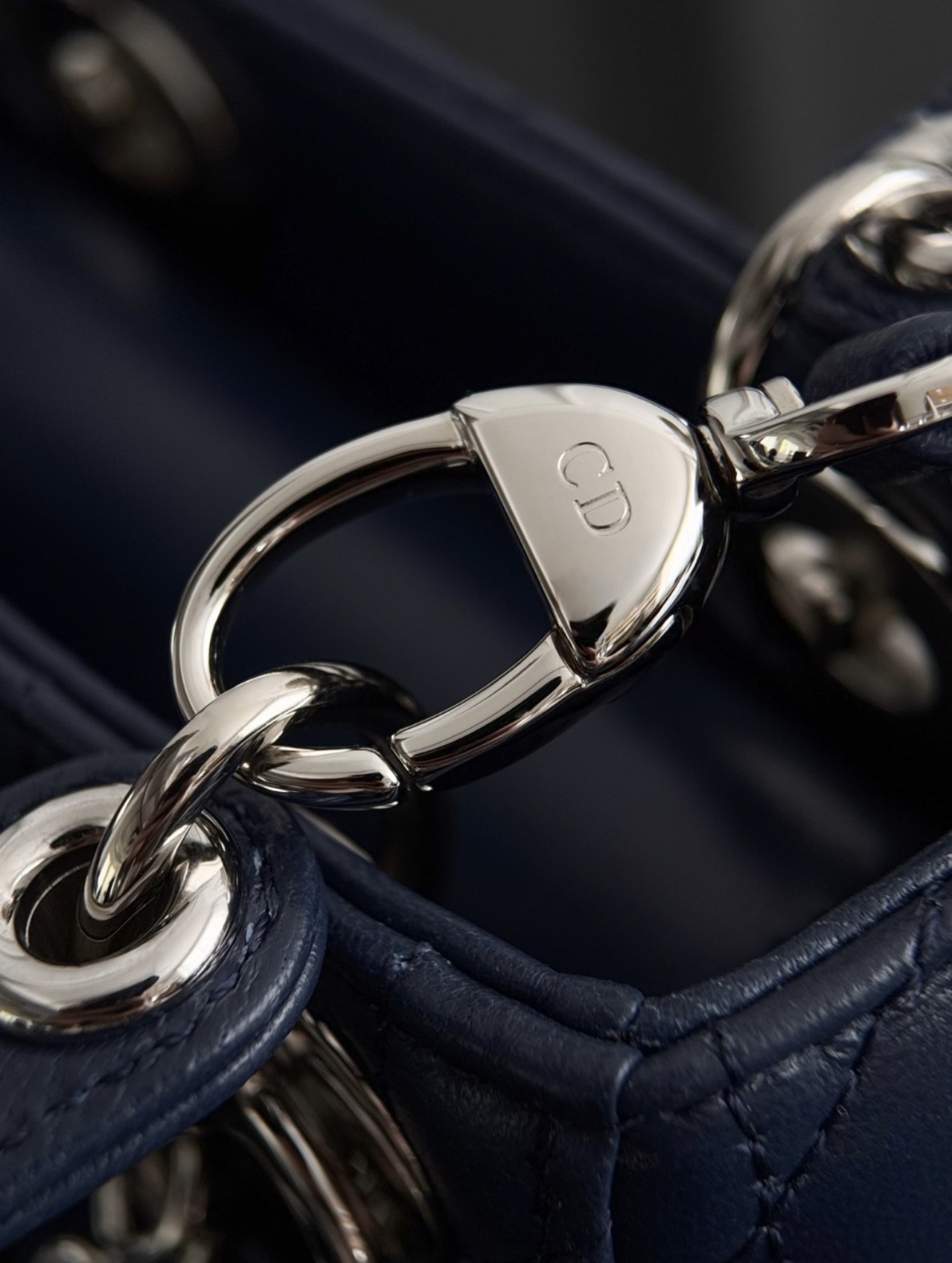 Lady Dior - Micro Dark Blue — صورة 6 من 9