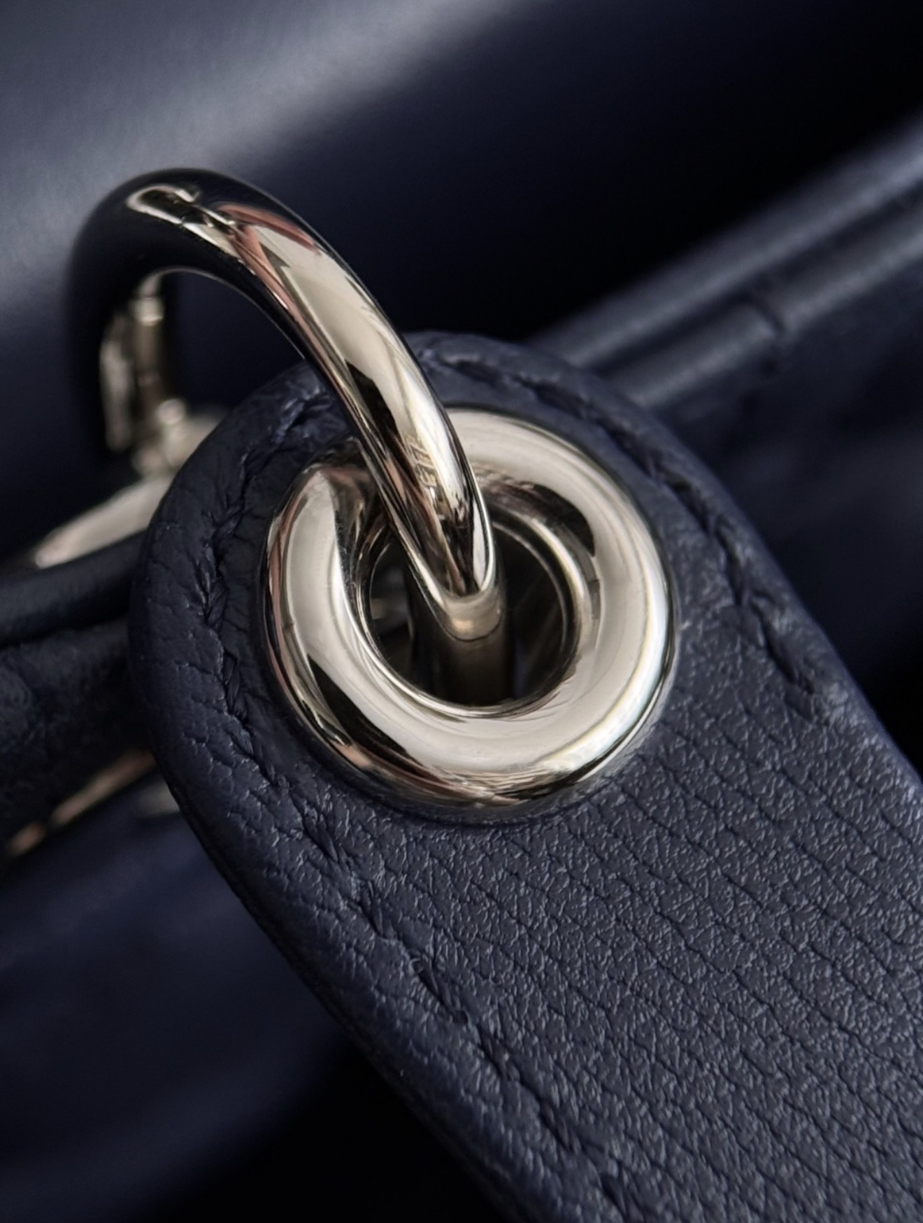 Lady Dior - Micro Dark Blue — صورة 4 من 9