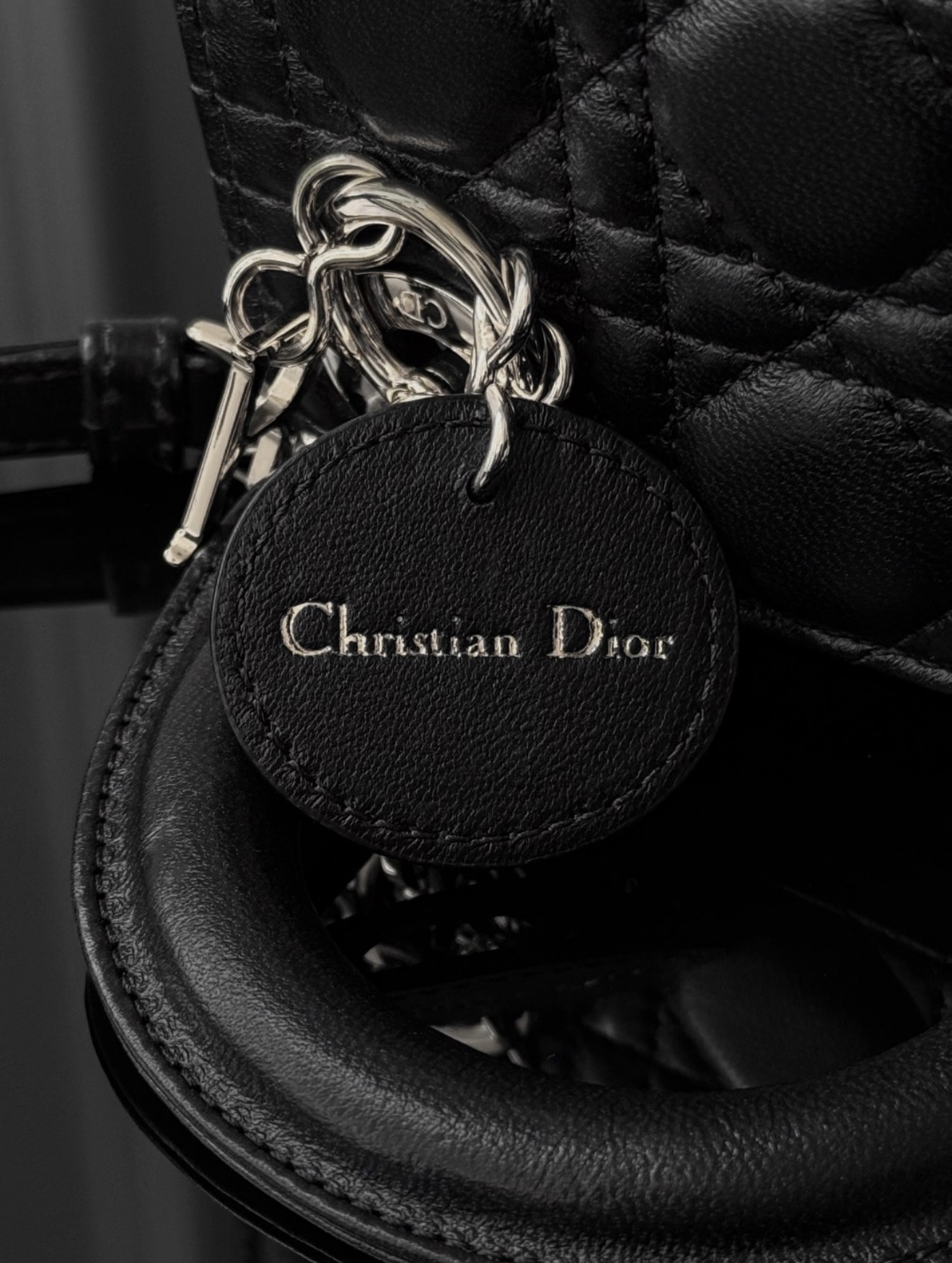 Lady Dior - Micro Black — صورة 6 من 9