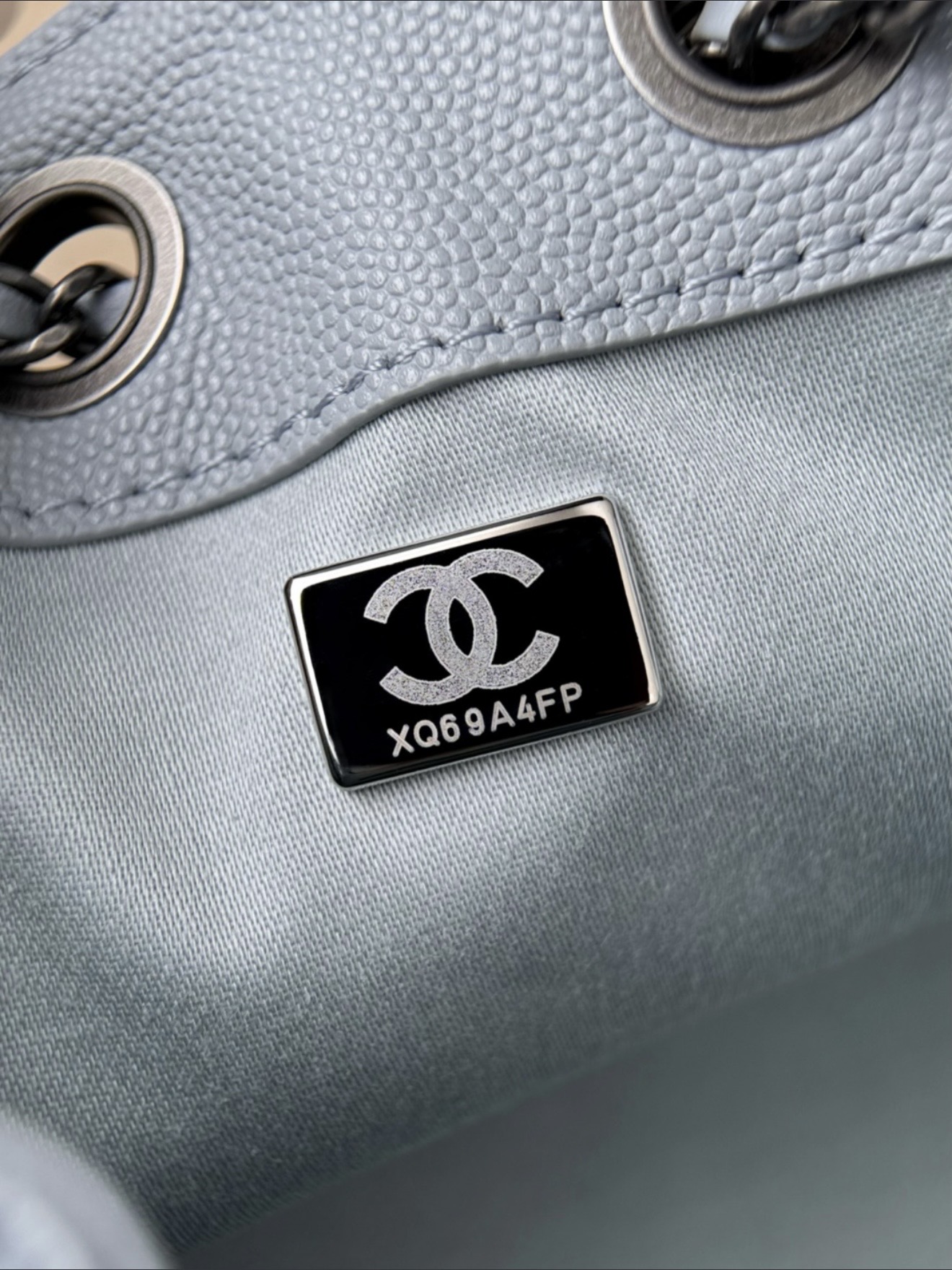 Mini Chanel 25 - Blue Gray — صورة 5 من 9