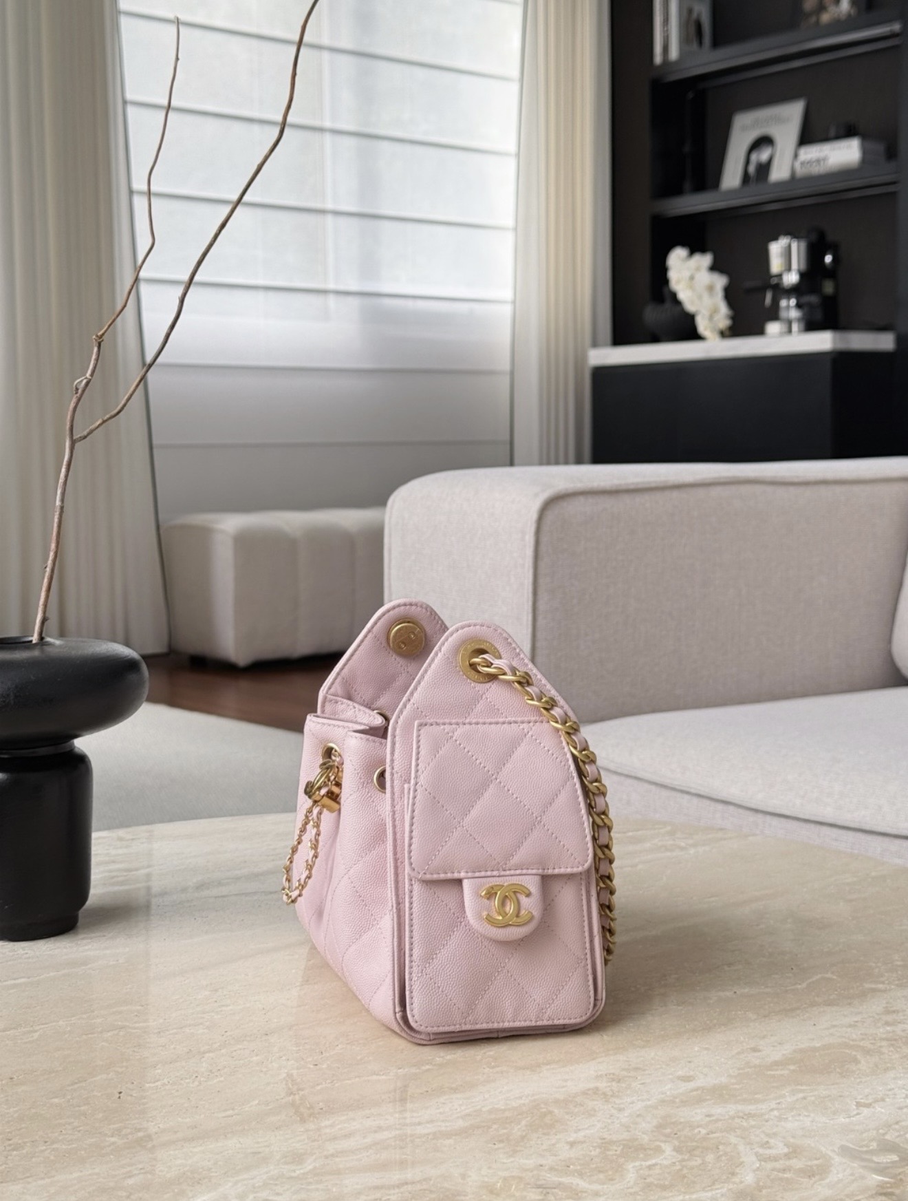 Mini Chanel 25 - Pink — صورة 5 من 9